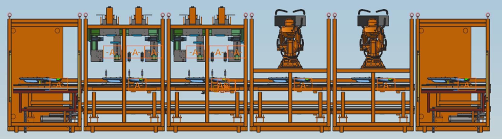 Door Panel Industrial Welding Machine Large Size High Compatibility