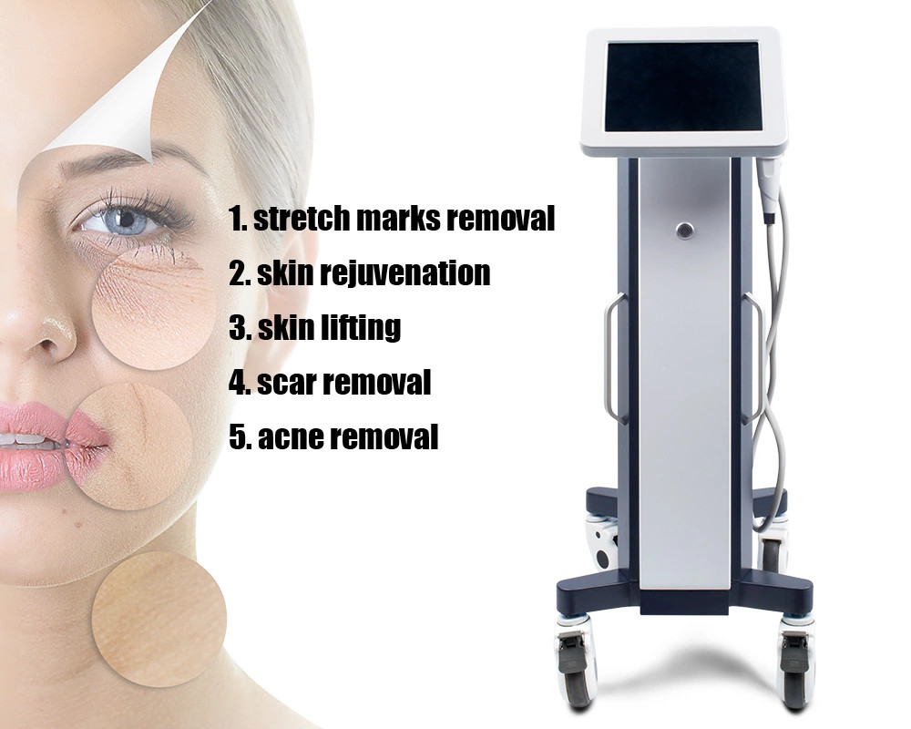 Gold Ice RF Microneedling Machine With Acne Removing Pen For Beauty Salon