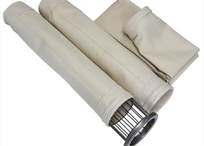Water Oil Repellent Polyester Anti Static Filter Bag For Air Filter Collector