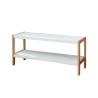 Buy cheap BSCI 70cm Wide Bamboo Shoe Shelf For Entryway from wholesalers