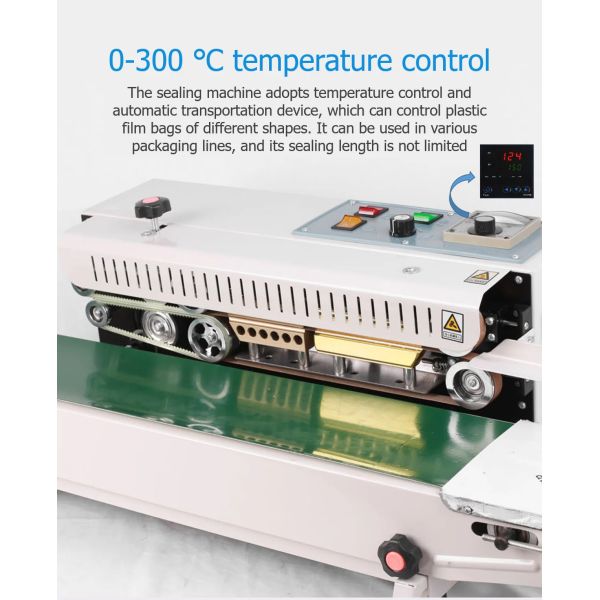 Fast Shipping, Good Quality FRD-900 Series Continuous Band Sealer with English Package