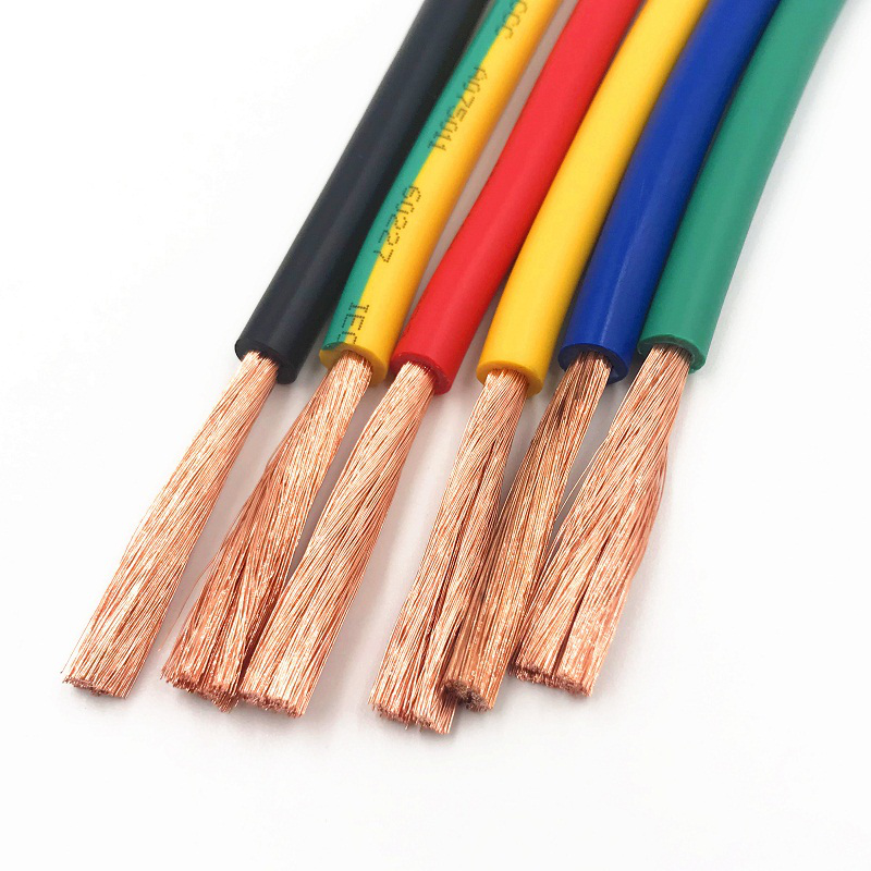 Single Core 1.5mm 2.5mm 4mm 6mm 10mm Copper PVC Building Wire for Electrical Wiring