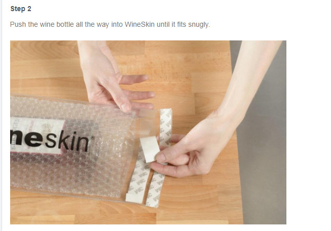 Protective PVC Wine Bag , Portable Wine Bubble Bag For Glass Bottle Protector