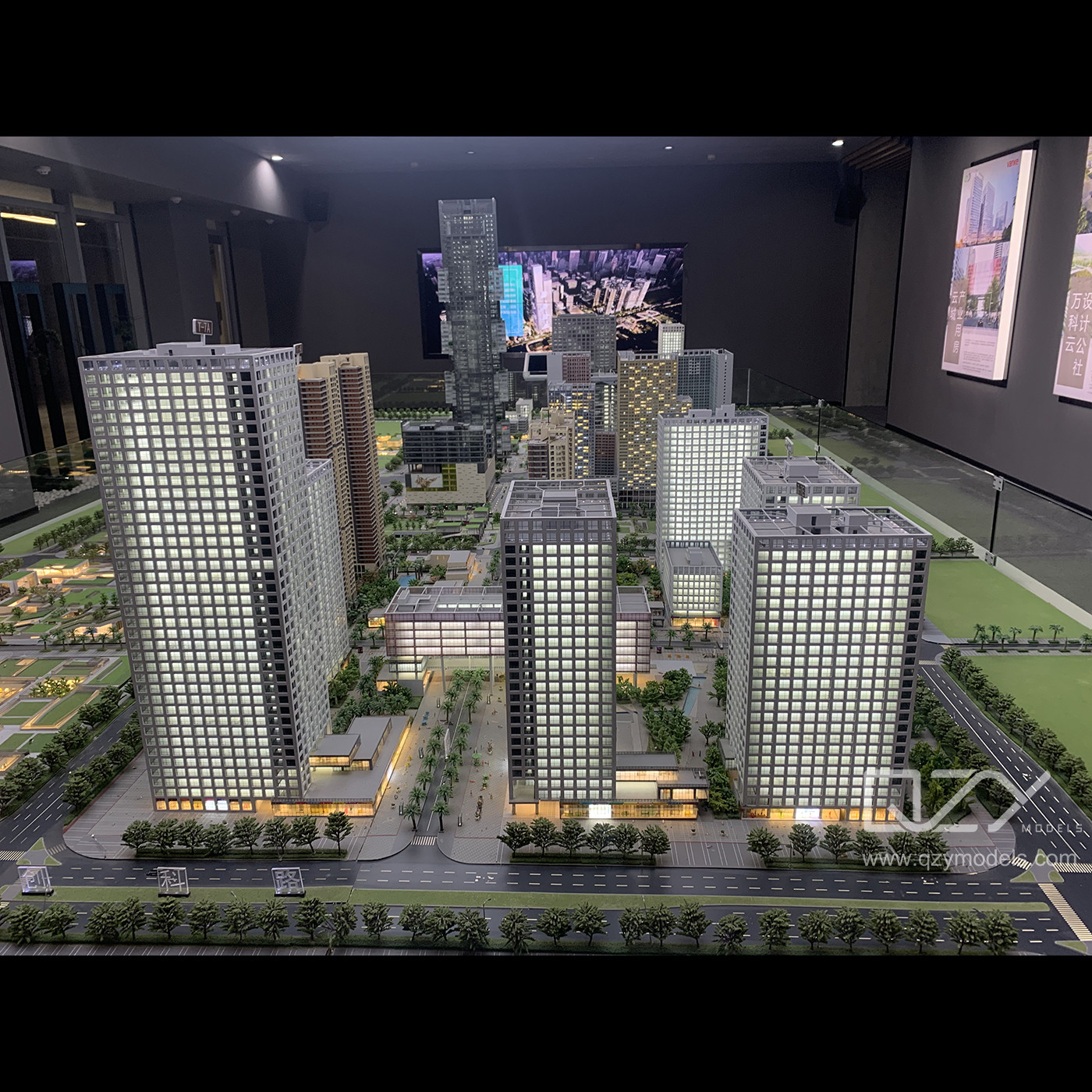 Vanke 1/150 Shenzhen Vanke Cloud City