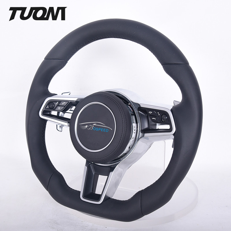 Standard Porsche Carbon Fiber Steering Wheel Easy Installation Smooth Performance