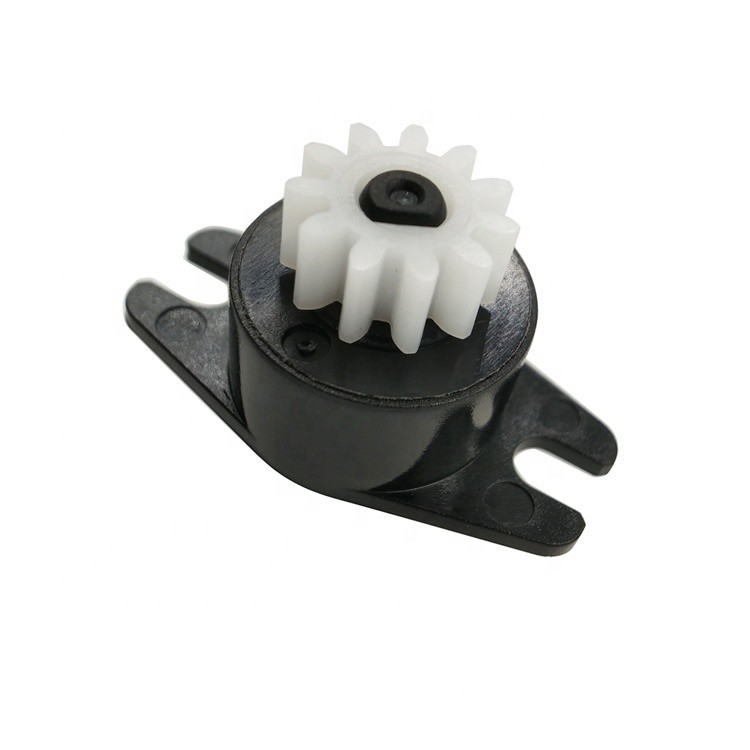 Custom Soft Close Rotary Damper Hinges - Aluminium Cable Grommet