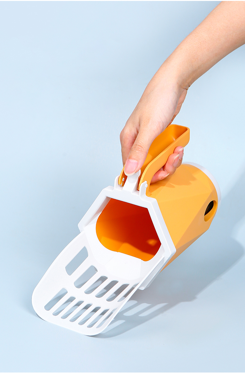 Detachable Integrated Cat Shovel Self Cleaning Integrated Litter Scoop