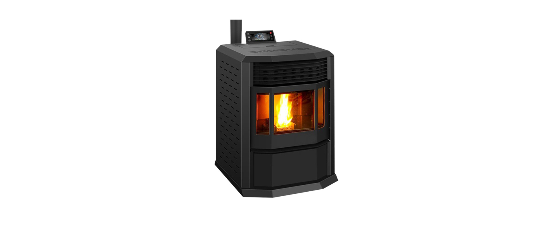 pellet burning stove