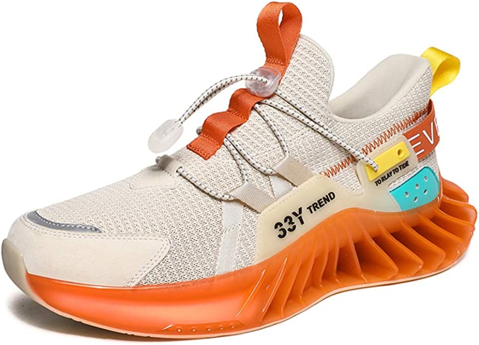 Xidiso Mens Fashion Sneakers Cross Training Shoes For Tennis Rubber Sole
