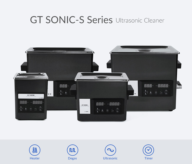 6 Liter Heated Ultrasonic Wash Tank FCC CE RoHS Certificated