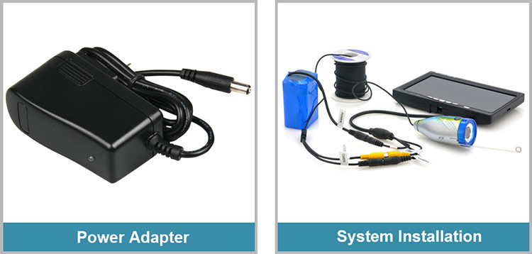Waterproof Underwater Fishing Camera 7inch 1000TVL HD