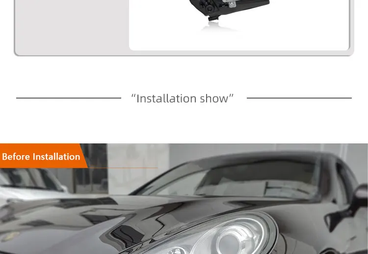 For Porsche Panamera 970.1/2 Old To New 2010-2016 Upgrade 2022 Matrix LED Headlights Plug