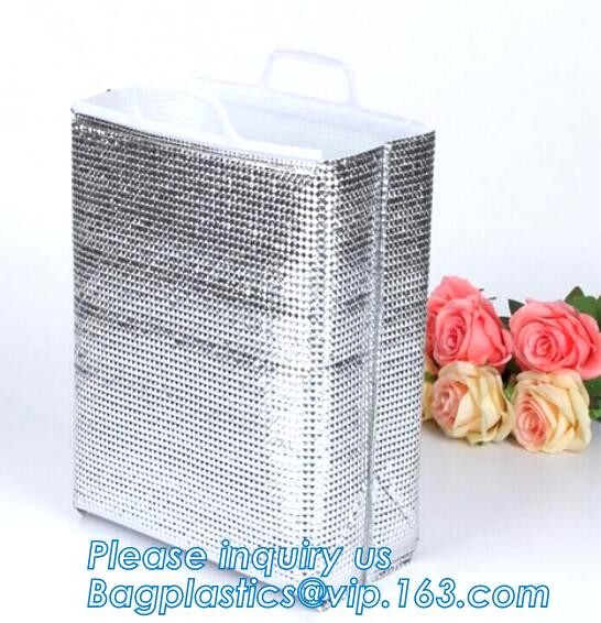 cooler bag waterproof oxford shoulder bag ice pack thermal picnic lunch box vehicle insulation bag for meal drinks pack