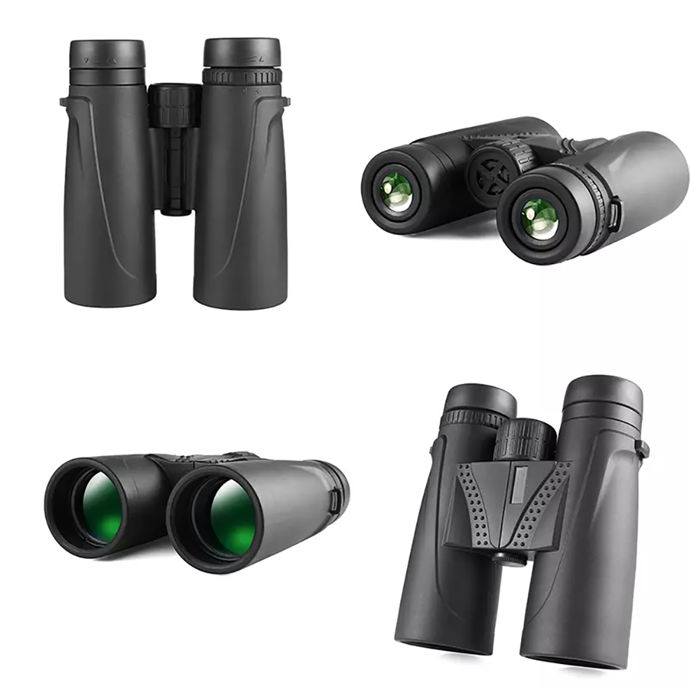Wide Angle Outdoor Optical Powerful Compact Binoculars , 10x42mm High Definition Binocular