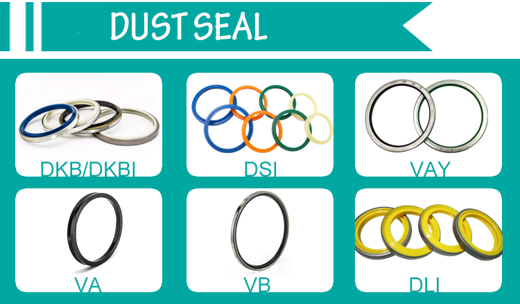 Customized Excavator Hydraulic Cylinder Seal DSI Spgw Piston Seal