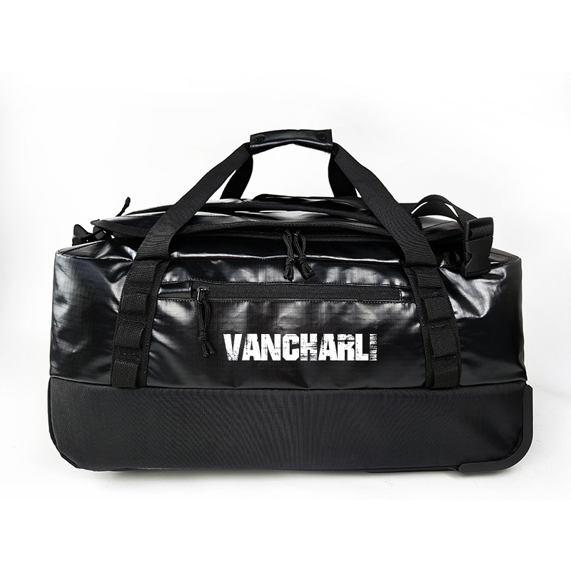 Waterproof Trolly Duffel Custom Duffel Bags Designed for Protection and Style