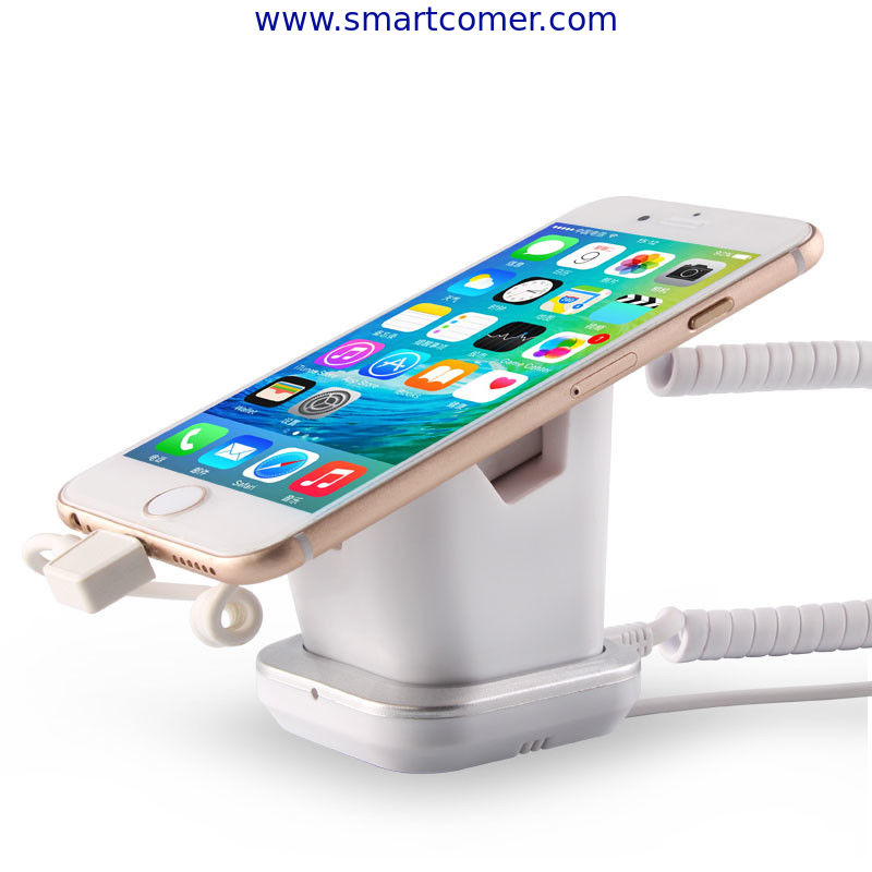 COMER cellphone accessories desk stands anti theft alarm for apple iphone stores