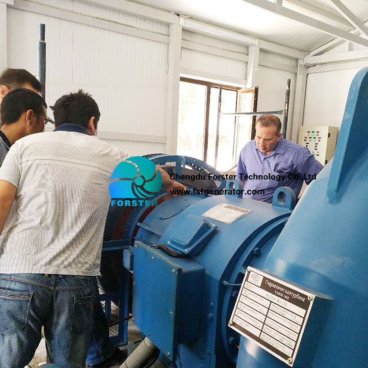 1.5mw 2mw 3mw 5mw Water Power Francis Hydro Turbine Low Rpm Horizontal Installation