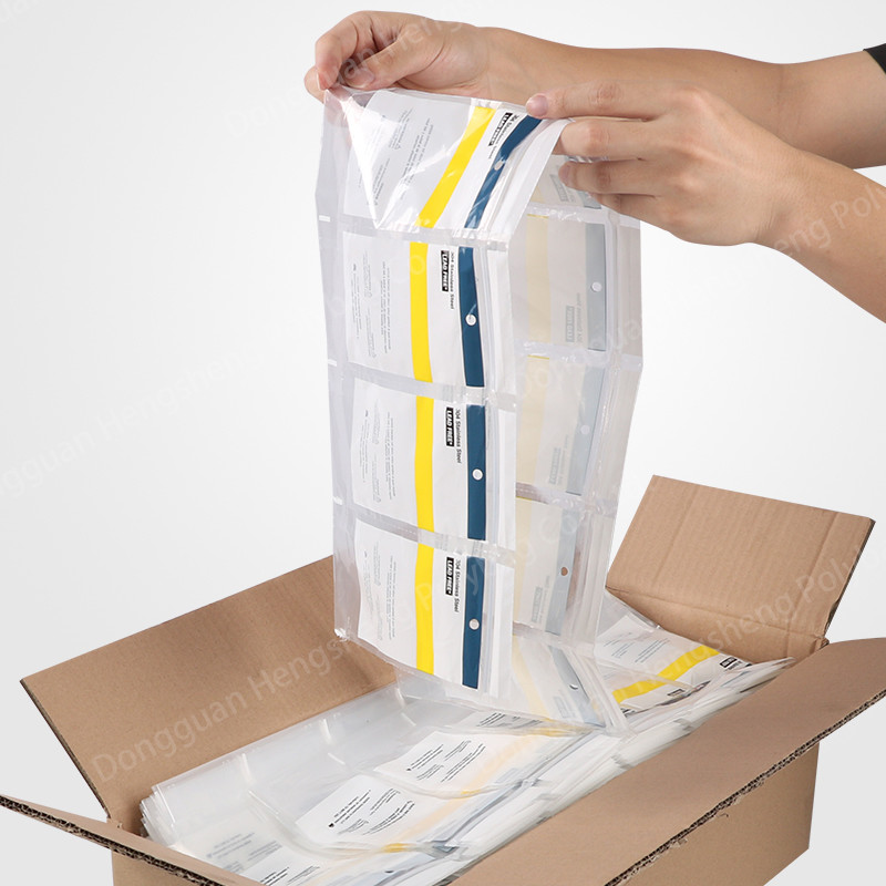 Pre Opened Auto Sideload Bags On A Roll,Coex Poly Mailer Rollbags poly tubing for automatic baggers