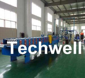 China Automatic Continuous PU Sandwich Panel Machine For Prefab House, Mobile House TW-PU1000 on sale