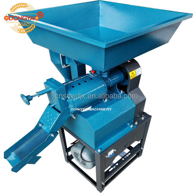 DONGYA AGRO Above 300kg PER HOUR 6N50 MINI RICE MILL MACHINE 4HP