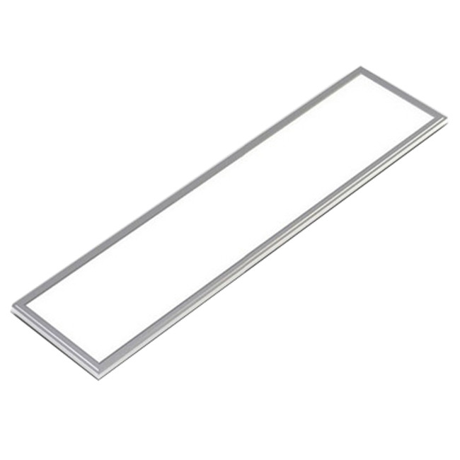 Office Recessed Square LED Panel Light Ultra Thin Design Available 30 x120cm