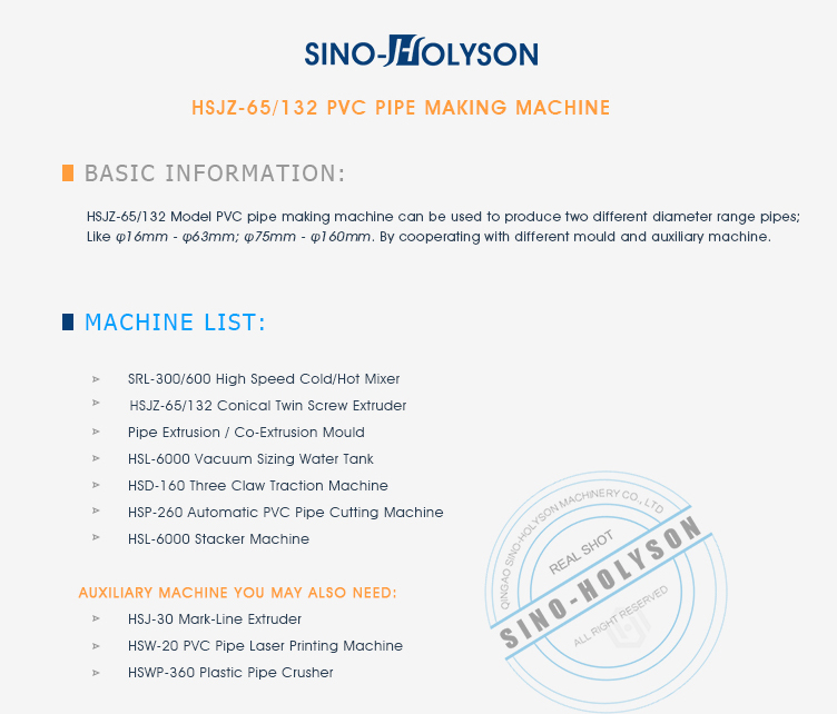 38CrMoALA PVC Conduit Pipe Manufacturing Machine 90kw