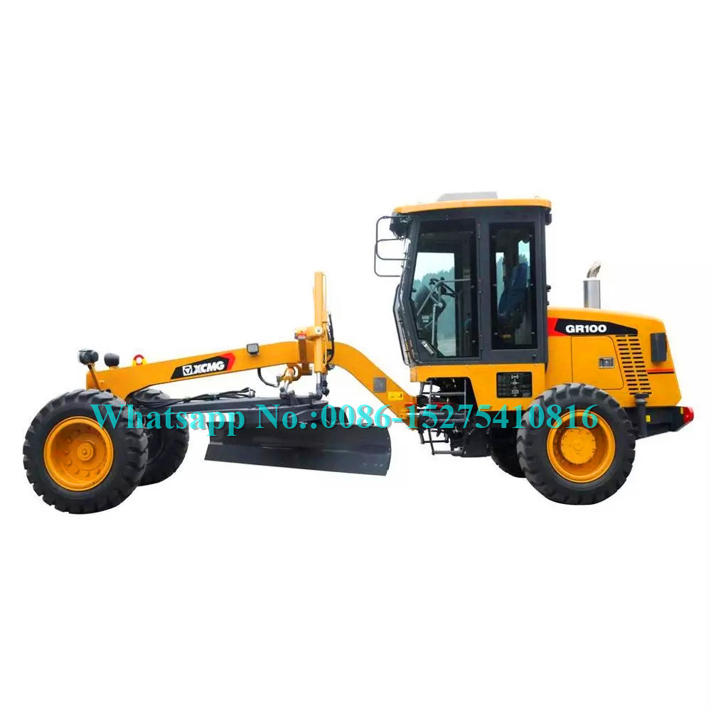 102hp 7000kg Scarifier Ripper Mini Small Motor Grader Road Building Machines GR100