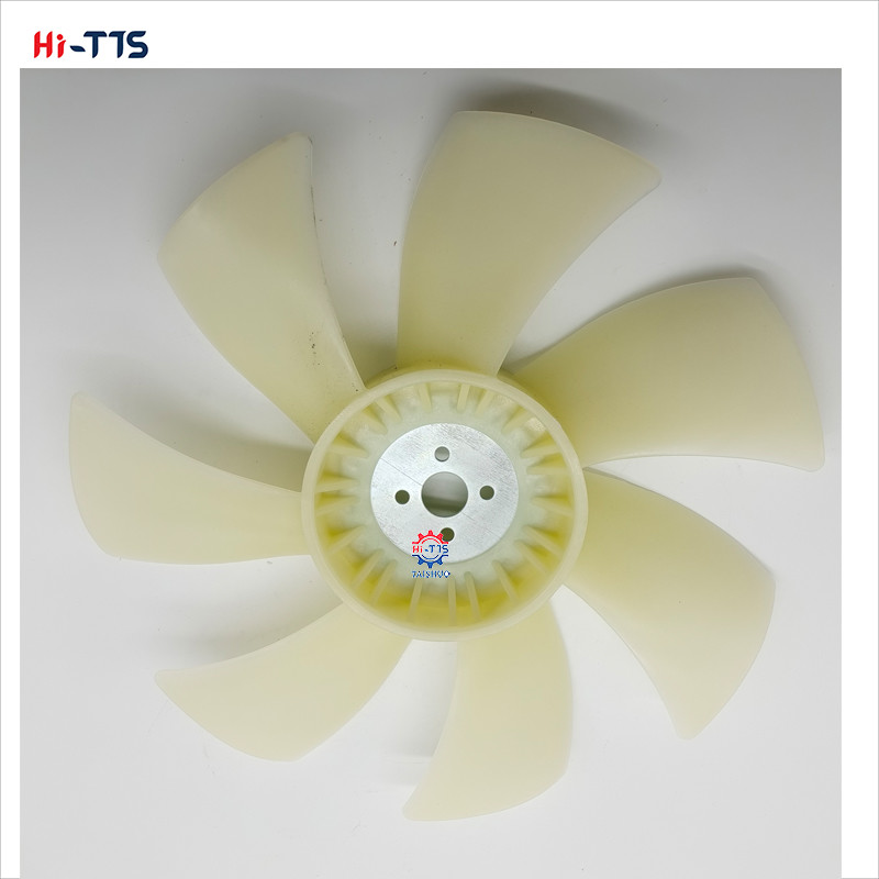ZAX50 4 Holes 7 Leaves Fan Blade For Engine Spare Part