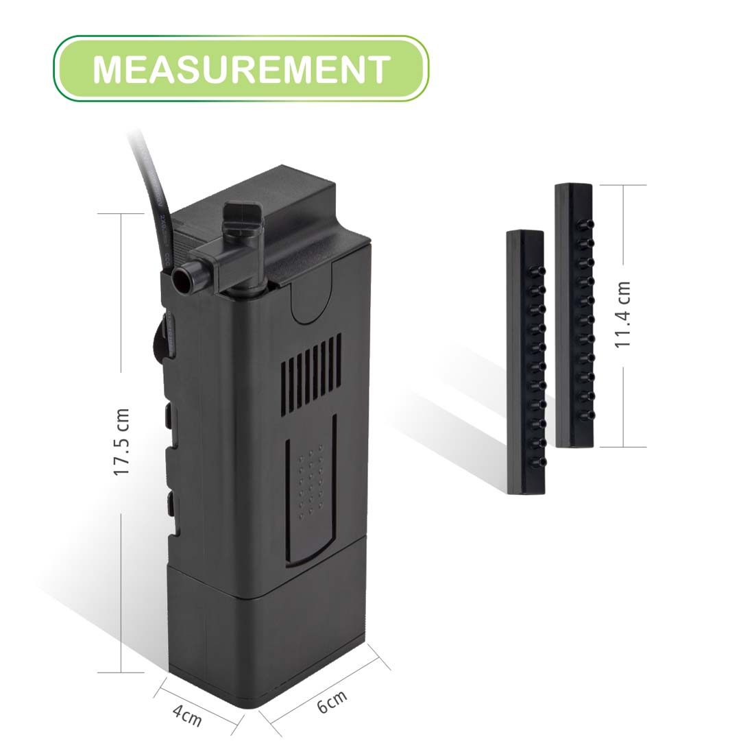 Adjustable Flow 7 Watt Aquarium Water Filter
