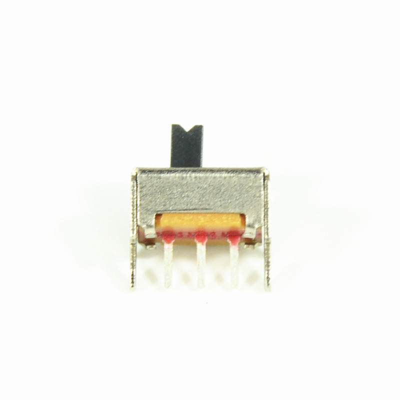 Slide Switch,SPDT 3 Pin Defend Dip Sliding Switch, Vertical Side Push Tact Switch,Interruptor On-Off Toggle Switch