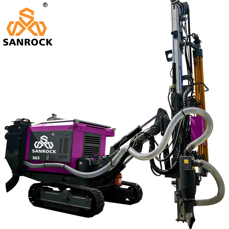 Crawler Drilling Rig Equipment Rotary Borehole Hydraulic DTH Drilling Rig