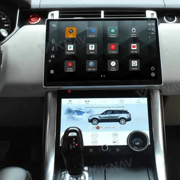 Viknav Car Radio AC Panel For Land Range Rover Sport L494 2013-2017 Wireless Carplay