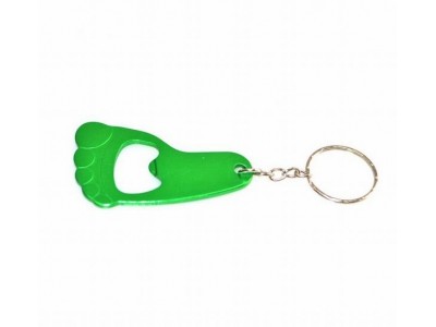 Cheap Aluminum Foot Shape Bottle Opener Keychain,Best promotion gift, aluminum anodized bottle opener keychain