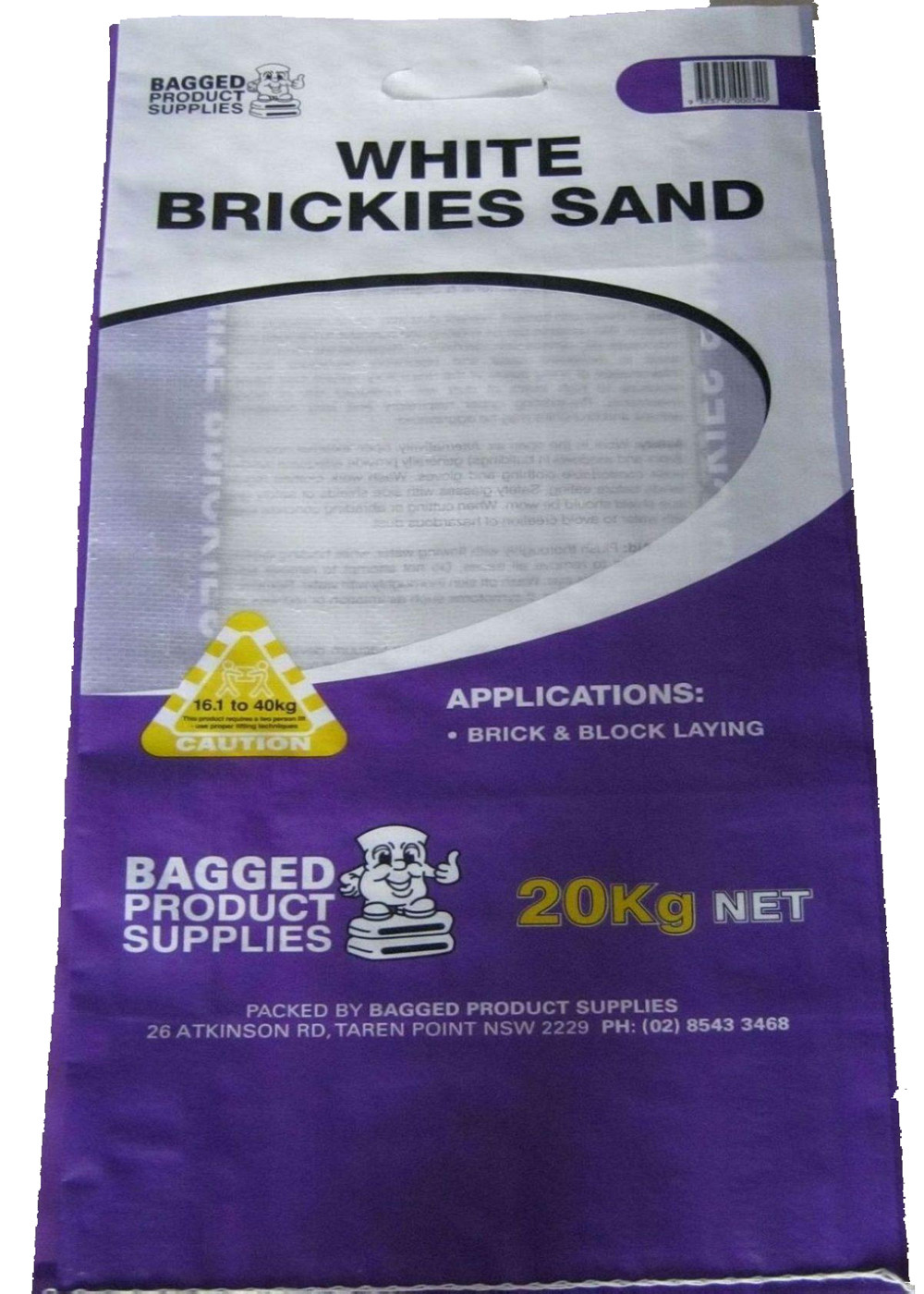 25Kg 50KG 100KG BOPP Laminated PP Woven Bags For Packing Wheat / Cement