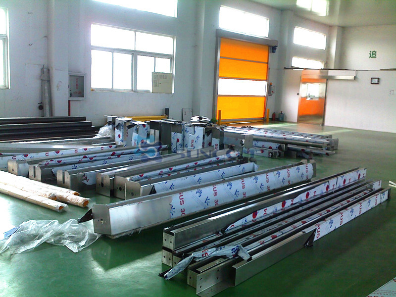 304 Stainless Steel Door Frame High Speed Doors In Dust - Free Area