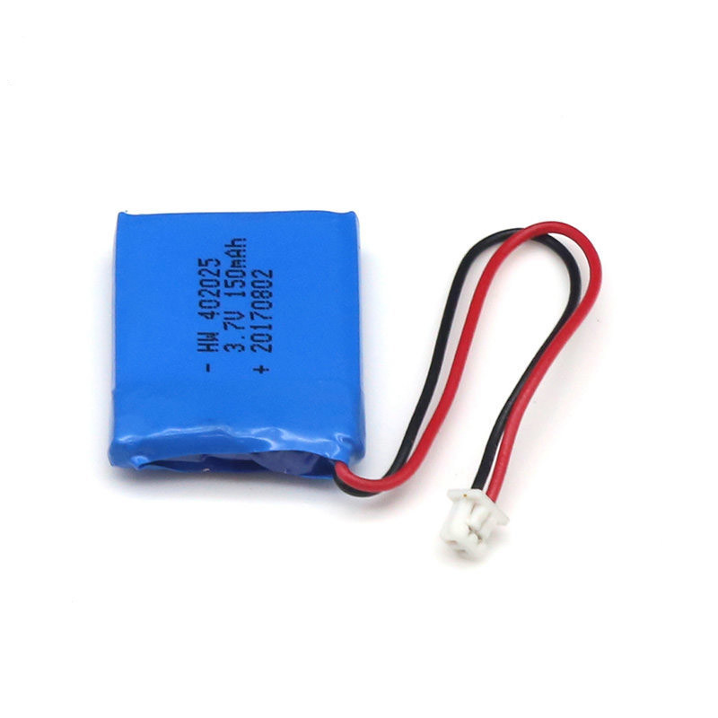 Custom 150mAh 3.7V Lithium Ion Polymer Battery Pack