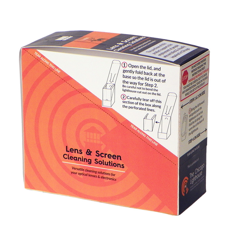 Retail Snack Cardboard Tear Away Display Box with Gravure Printing / Digital Printing