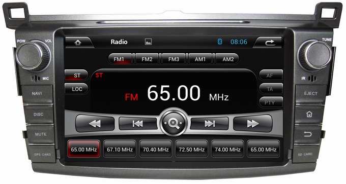 Ouchuangbo Auto Stereo DVD Multimedia Kit for Toyota RAV4 2013 Android 4.2 GPS Navigation iPod USB SD 3G Wifi OCB-8017