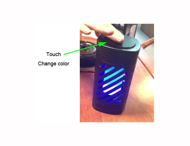Promotional Gift New design Mini Led Flame Speaker Portable Wireless Bluetooth Speaker