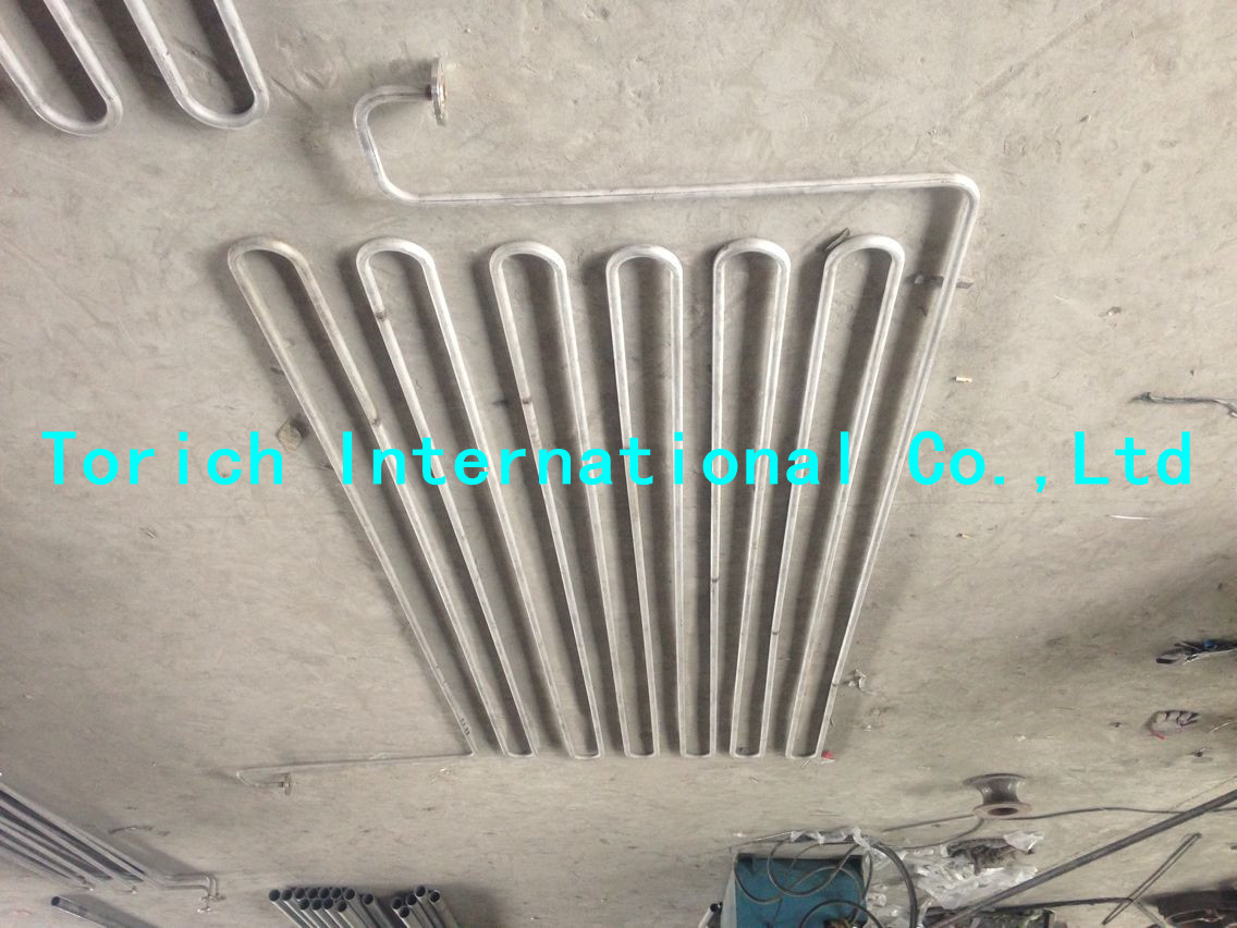 Hot / Cold Finished U Bend Tube , JIS G 3463 Bending 316 Stainless Steel Pipe