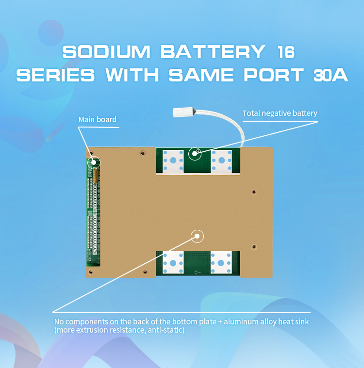 OEM Energy Storage BMS Module For Lifepo4 Lithium Battery 17S 18S 19S 20s 80a 90a 100a