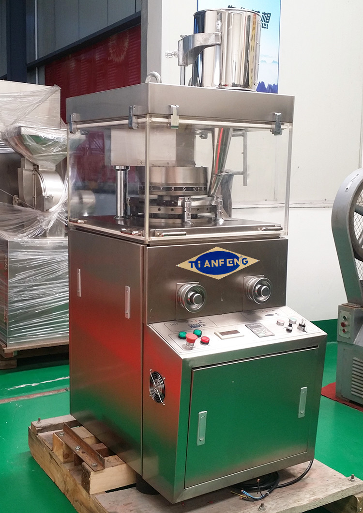 ZPW15D ZPW17D ZPW19D 60KN Single Rotary Tablet Compression Machine