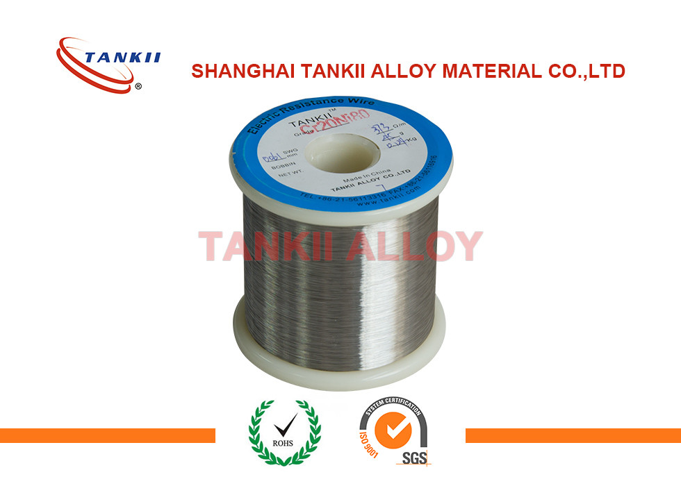 Ni35Cr20 / HAI-NiCr 40 Nicr Alloy Wire Soft Bright State For Auto Parts Spring
