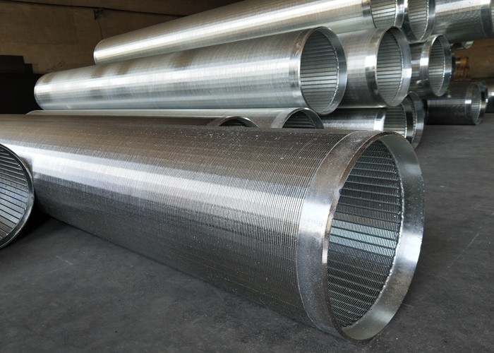 Wear Resistant Stainless Steel Well Screen With High Mechanical Strength