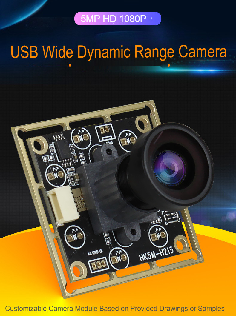 H215-USB Wide Dynamic Backlight Compensation Lens Module for Industrial Barrier Gates and Access Control Surveillance
