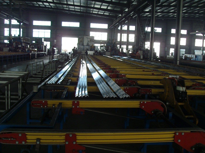 Black Anodized Powder Coating aluminum frame extrusions for Roof Rack