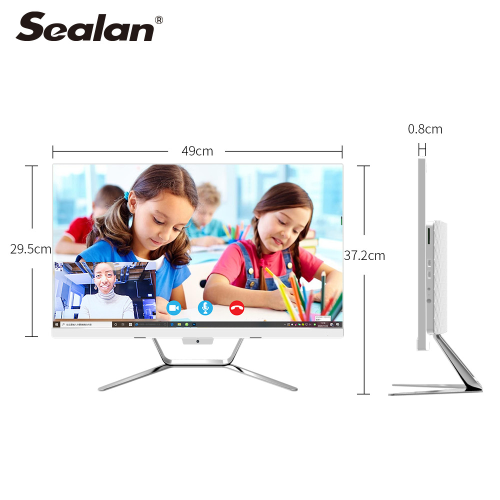 LED 1920*1080 CPU I5 3340 21.5inch Computer DDR3 4GB With Camera