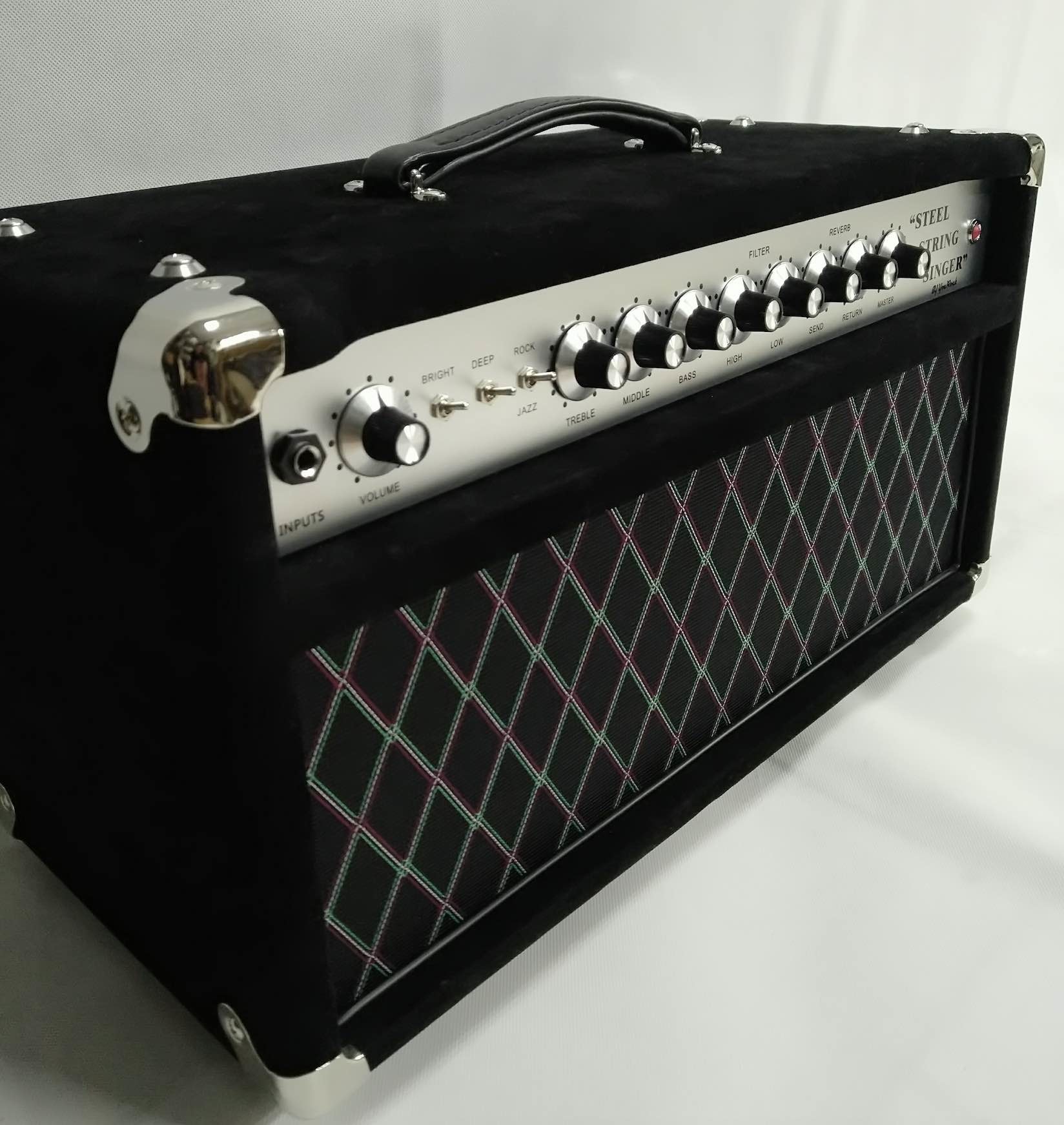 Custom 50W Dumble Clone Upgraded Version SSS Steel String Singer Valve Amplifier Series Two Rock Amps Style