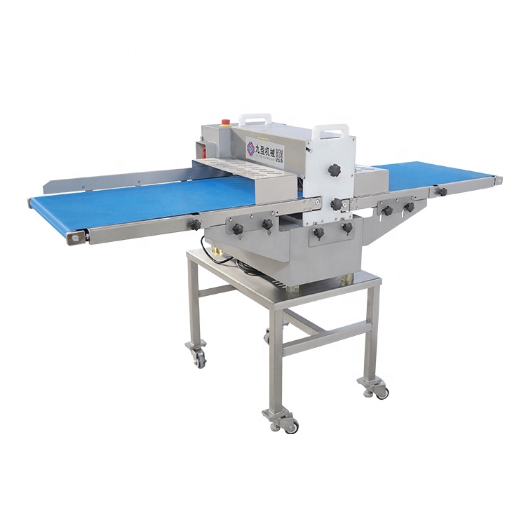 Frozen Meat /beef slicer Automatic conveyor belt function bacon processing equipment 304 stainless steel frozen beef slicer mach